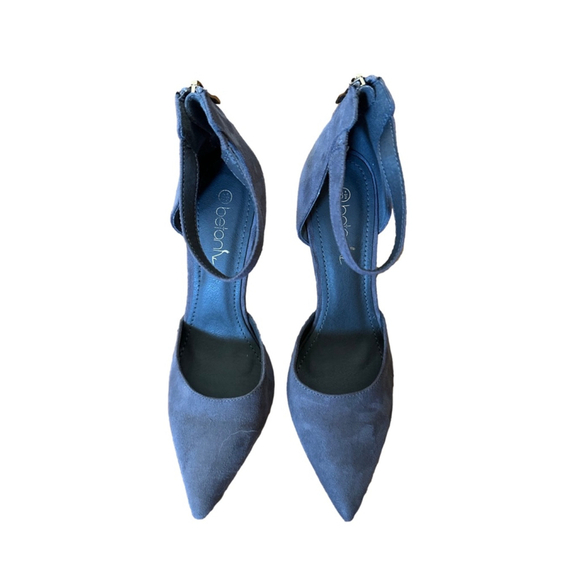 Beianl Heels Women's Size 8.5 Gray - Picture 2 of 5